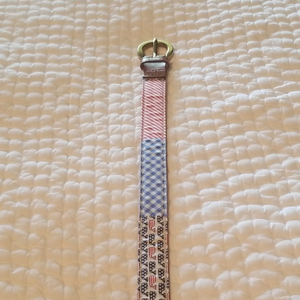 Vineyard Vines SM Patchwork Belt
